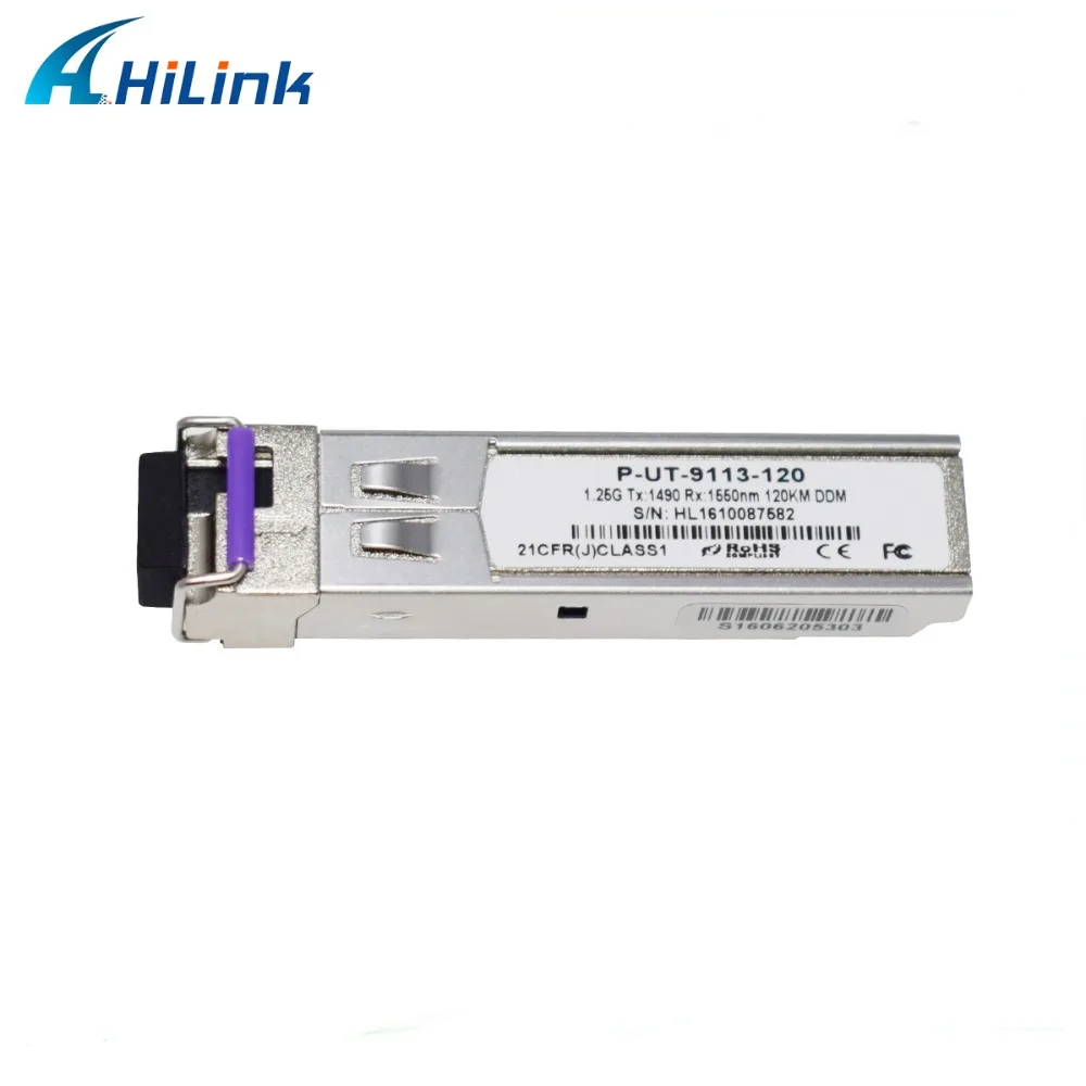 2 пары/Лот 1 25G WDM/BiDi SFP 120km оптический трансивер LC модуль DFB + контактные