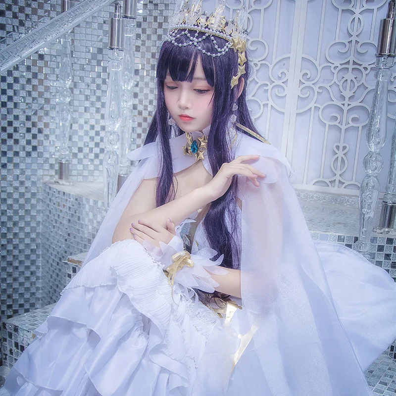 Card Captor Сакура прозрачная карта Hen Томойо Daidouji платье косплэй костюм Хэллоуин Униформа с топом+ юбка накидка лук S-XL