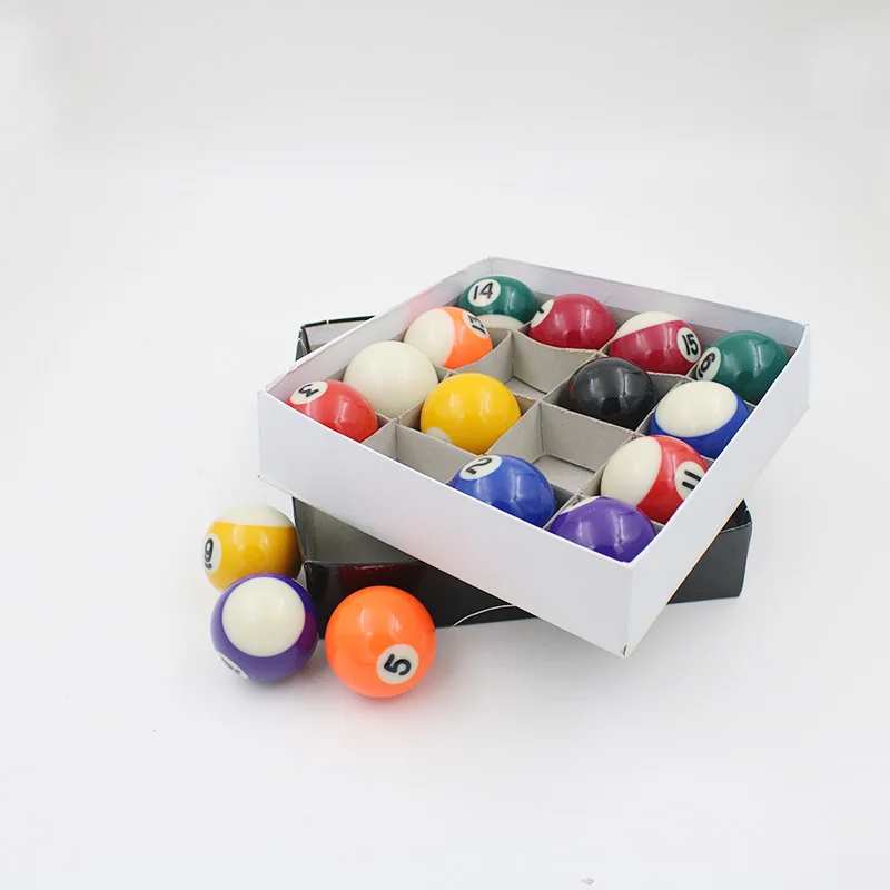 Бильярдный подарок диаметром 38 мм набор из 16 мини бильярдных шаров|pool ball set|billiard