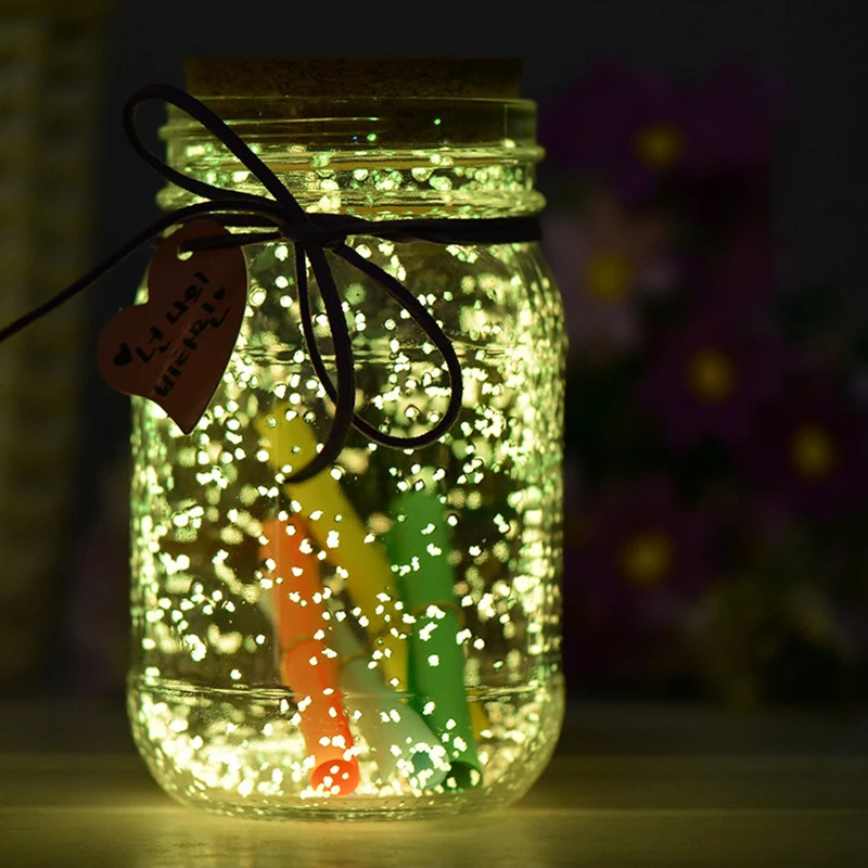 10 г вечерние украшения DIY светящийся гравий Свадебные украшения светящиеся фосфоресцирующие песок аквариум флуоресцентные частицы