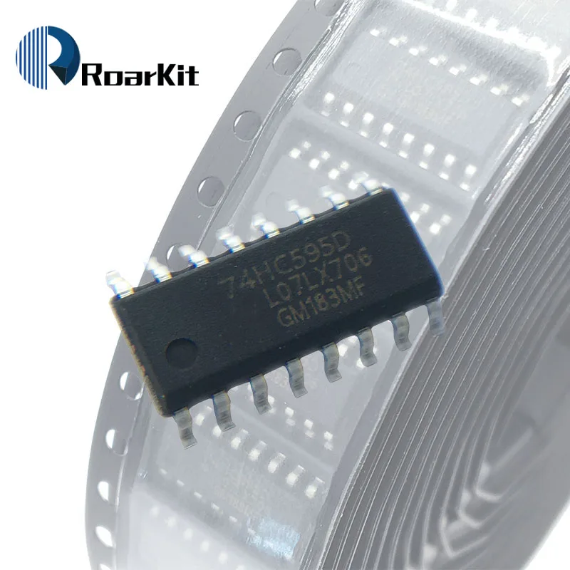 10 шт. 74HC595D 74HC595 SOP-16 регистр сдвига 8bit Shiftr логический чип IC | Электронные компоненты