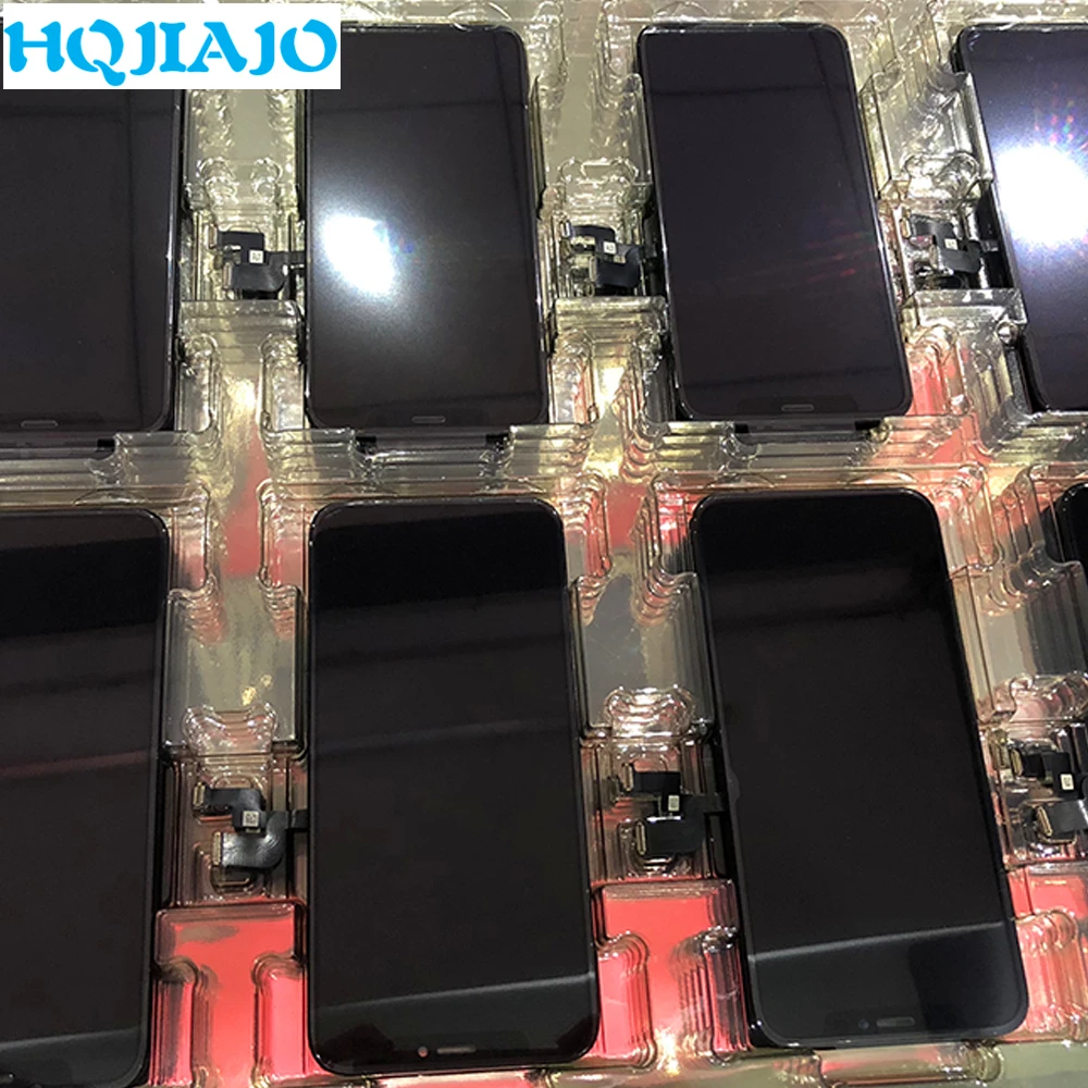 100% класс AAA ЖК дисплей для Apple iPhone X кодирующий преобразователь сенсорного экрана