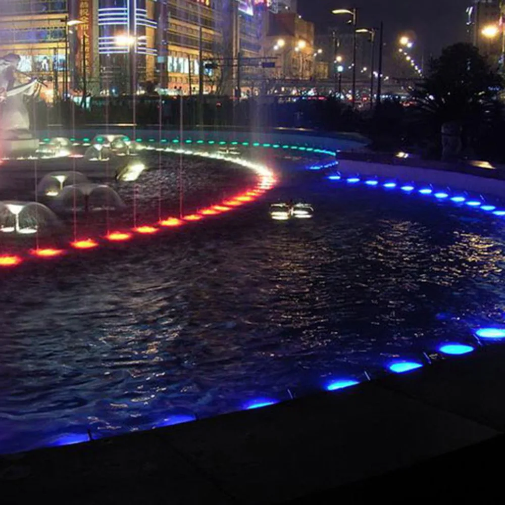 Светодио дный светодиодные лампы для пруда Вт 18 RGB PAR56 12 В в плавательный бассейн