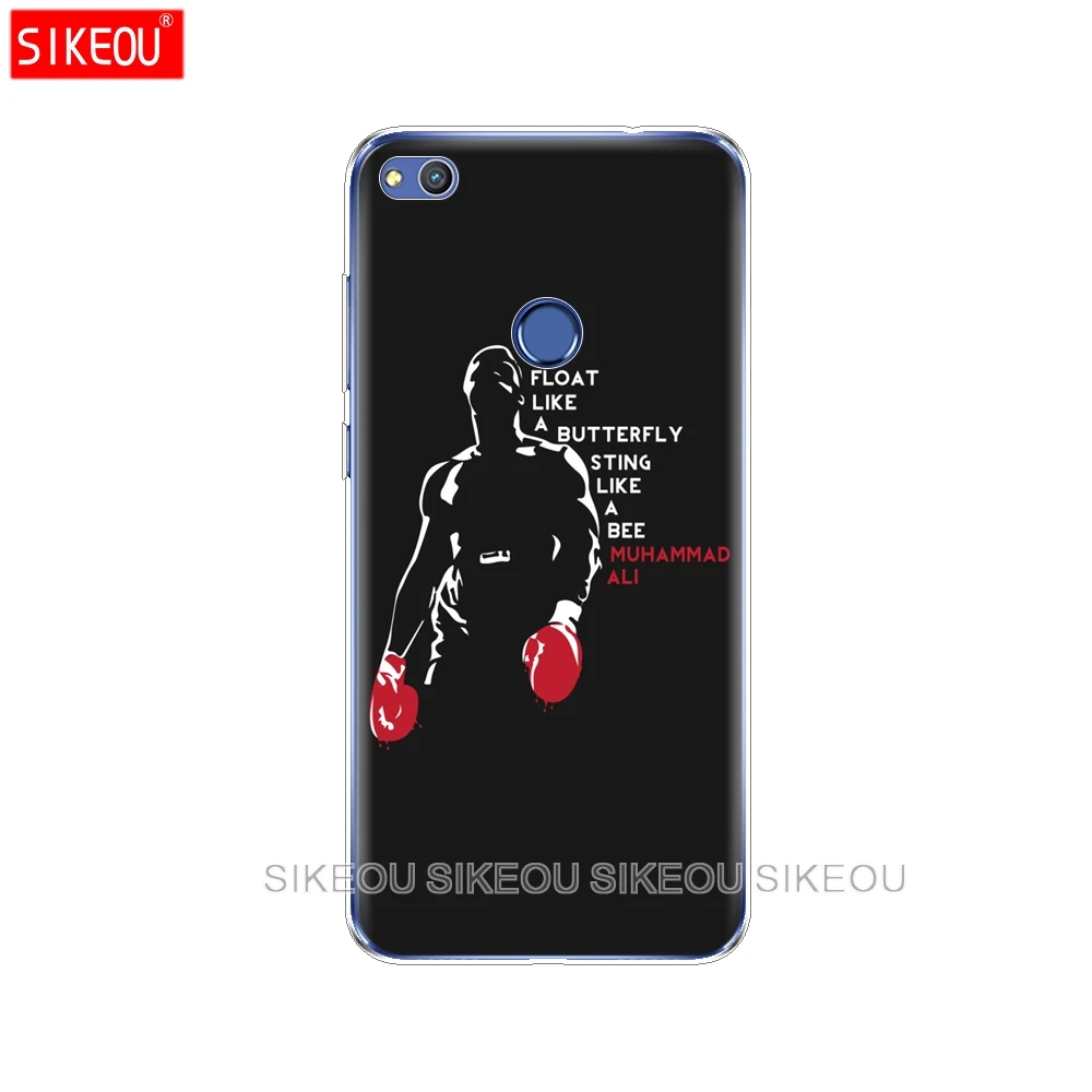 Силиконовый чехол для телефона Huawei P20 P7 P8 P9 P10 Lite Plus Pro 2017 p smart 2018 Muhammad Ali boxing champion |