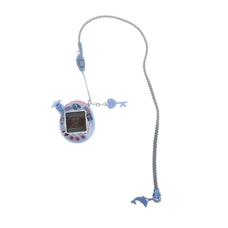 OOTDTY lcd Cyber Virtual Digital Pet электронная игровая машина с застежкой молнией для детей и