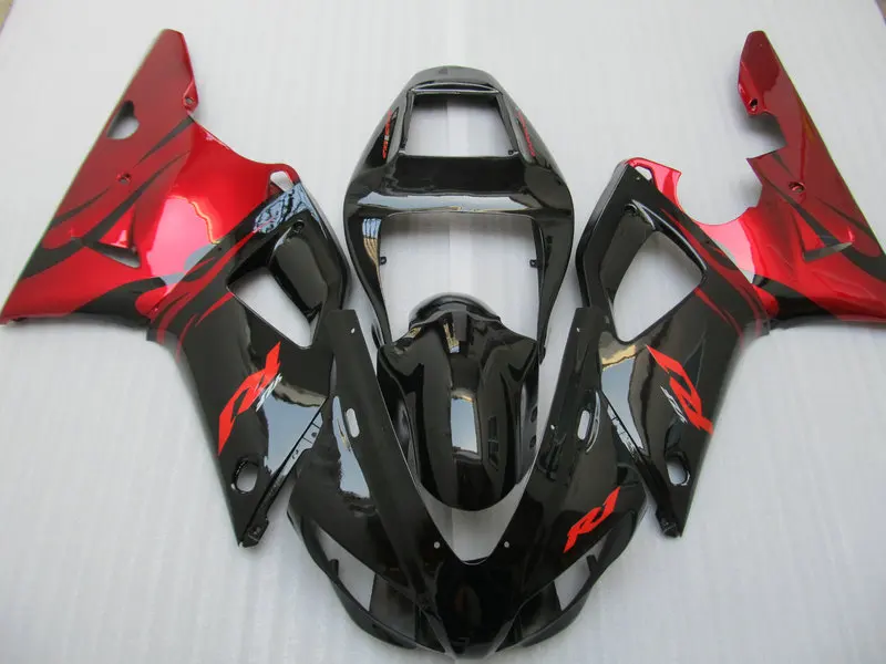 Мотоцикл обтекатель комплект для YAMAHA YZFR1 98 99 YZF R1 1998 1999 YZF1000 yzfr1 ABS красный глянец