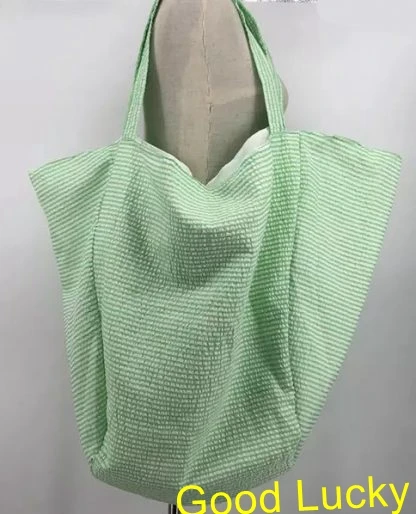 50 шт./лот 2019 супер качество Новое поступление Seersucker Хобо пляжные сумки tote