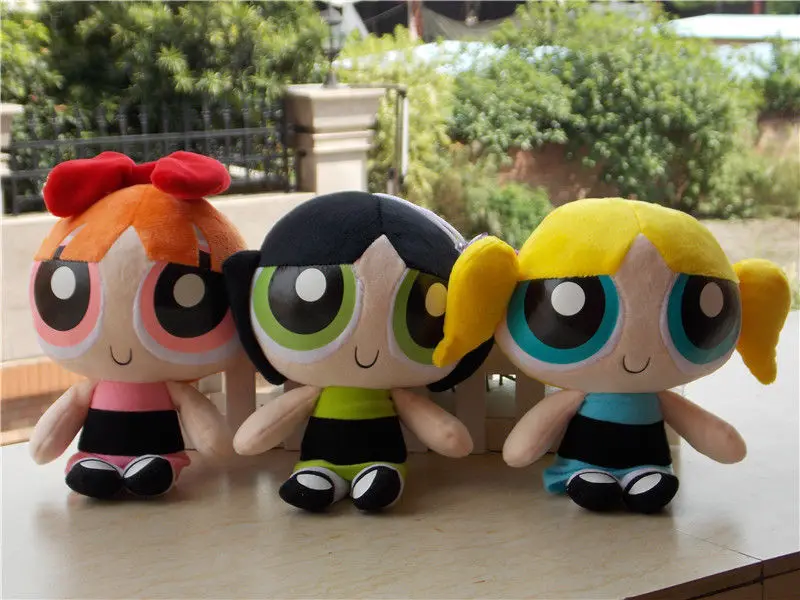 Новая Powerpuff кукла для девочек 1999 мультяшная сеть 9 &quotплюшевая набор игрушек из