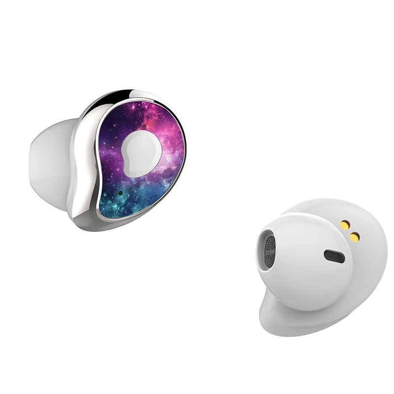 SE6 невидимые Bluetooth наушники 5 0 глубокий бас Музыка TWS мини беспроводной с зарядным