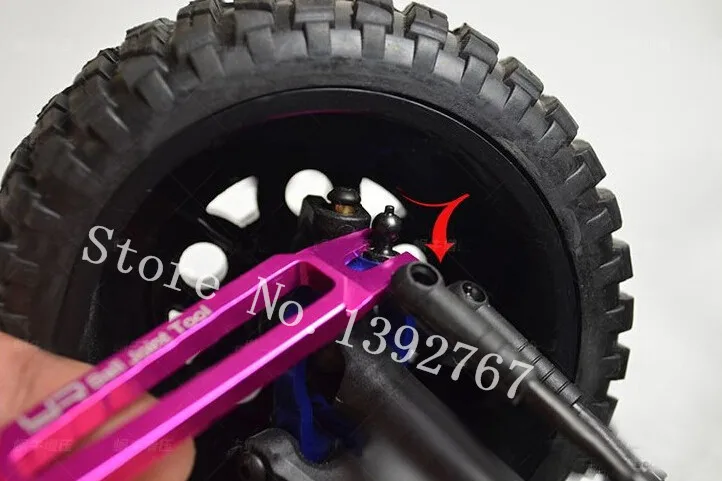 5 шт./лот Радиоуправляемый гоночный алюминиевый сплав шариковый инструмент для