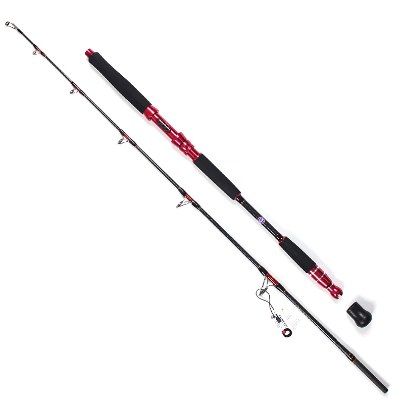 red Lurekiller 37KGS рыболовное судно стержень ловушка для вес 120-150 г японского Fuji гиды с высоким содержанием углерода крючковый лов стержень 1,68/1,80/2,10 м спиннинг - Цвет: red