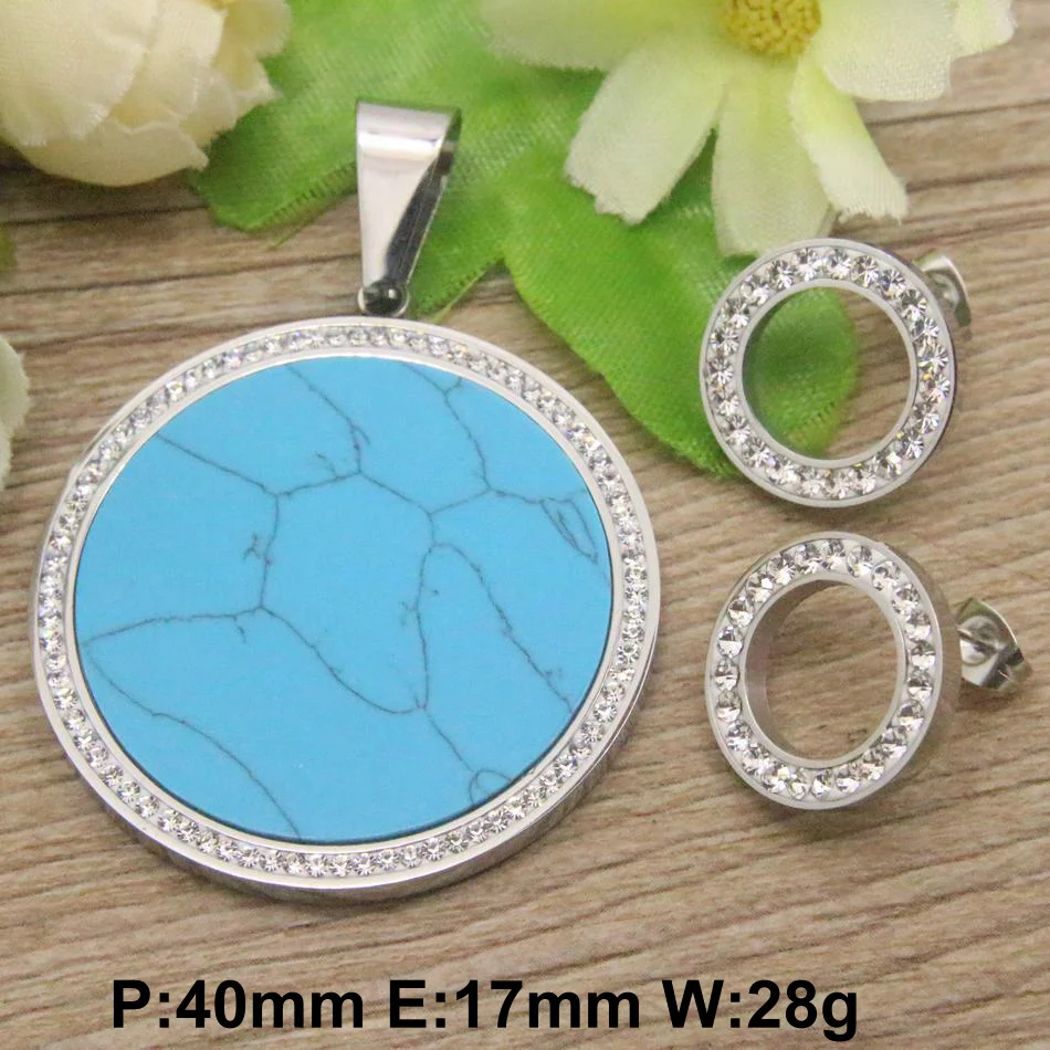 Комплект женских украшений из нержавеющей стали 6 видов|stainless steel jewelry set|steel setjewelry