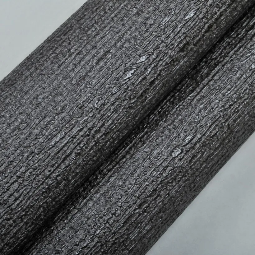 Толстая плотная серый черный цвет фоном сплошной виниловые обои рулон ПВХ