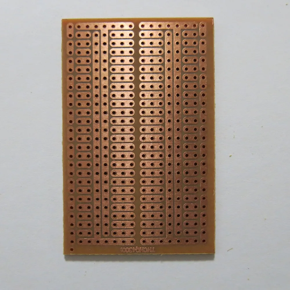 5 шт./лот 4 5x7 см 2 3er совместные отверстия прототипирования схема Stripboard Veroboard на