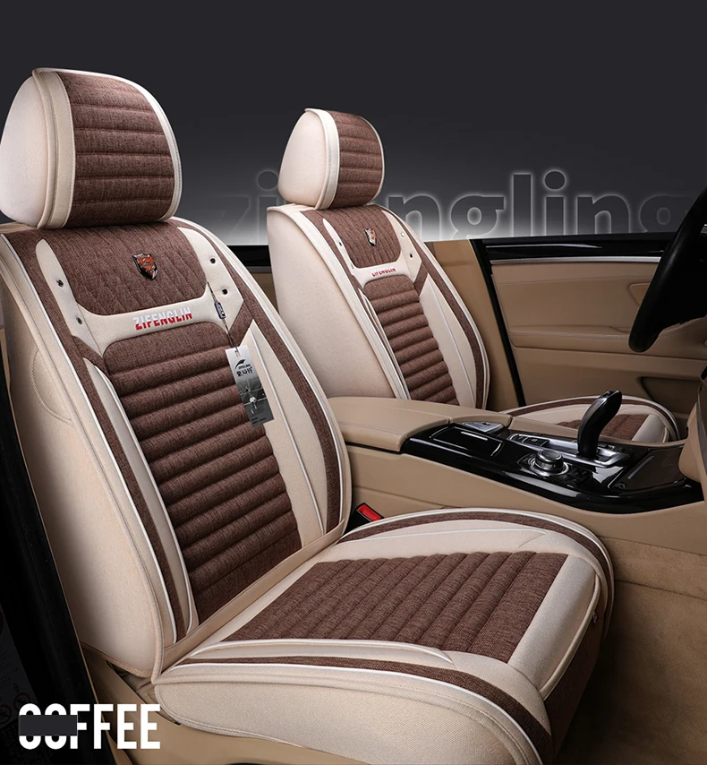 5 сидений(передние+ задние) чехол для автокресла для Ford Edge Mondeo Ecosport Focus kuga, Land Rover Freelander 2