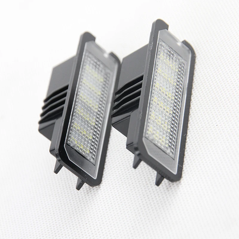 2X 24SMD светодиодный комплект без ошибок для Volkswagen VW GOLF MK4 MK5 SCIROCCO POLO PASSAT BEETLE светодиодный светильник для номерного знака