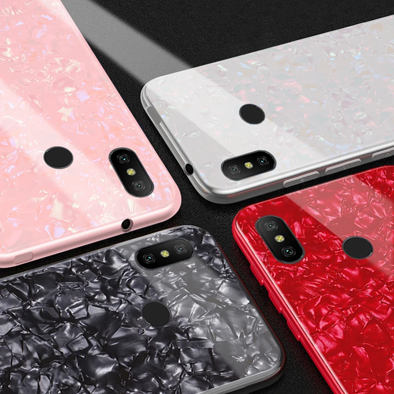 Для Xiaomi Redmi 5 6 6A Pro Plus Задняя стеклянная крышка высокого качества чехол для