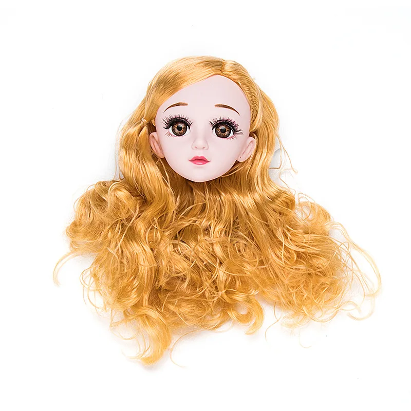 Новинка 60 см Bjd голова 21 подвижная шарнирная кукла Женская голая нудированная 1/3