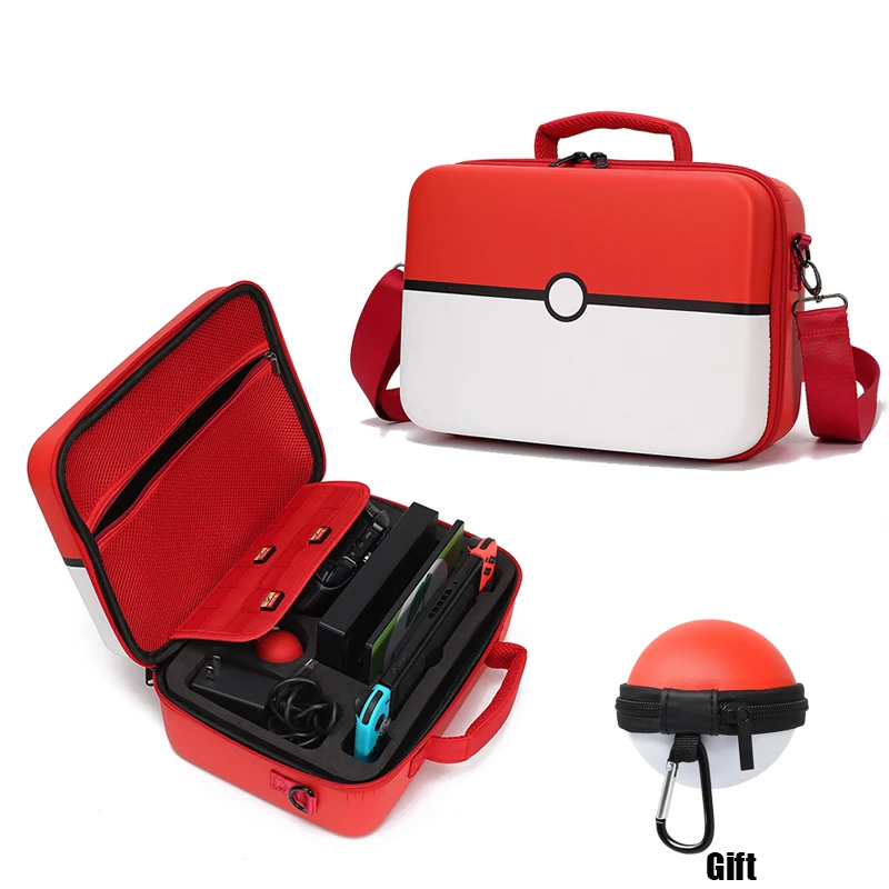 Pokeball Zend чехол для переключателя, аксессуары, Pokemons mundoswitch, сумка для хранения, сумка для рук, модная сумка для игр, Poke ball Plus