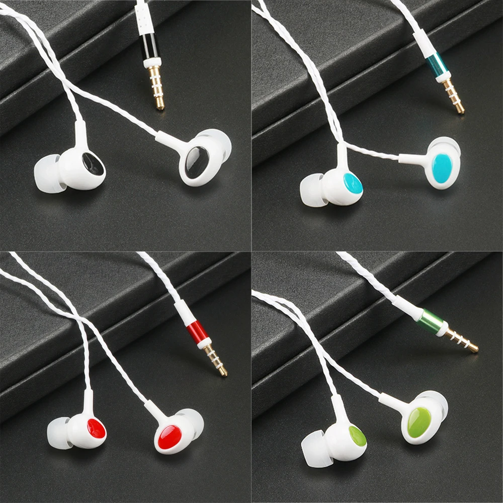 

10pcs In ear Wired Earphone Earphones Headset Smartphone With Mic for Android iPh handphone