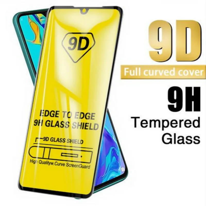 9D полное покрытие из закаленного стекла для huawei Y9 Prime P20Lite Nova5i защита экрана Honor 20 Pro 8A 8C 8X8 S 10i 20i Чехол-пленка