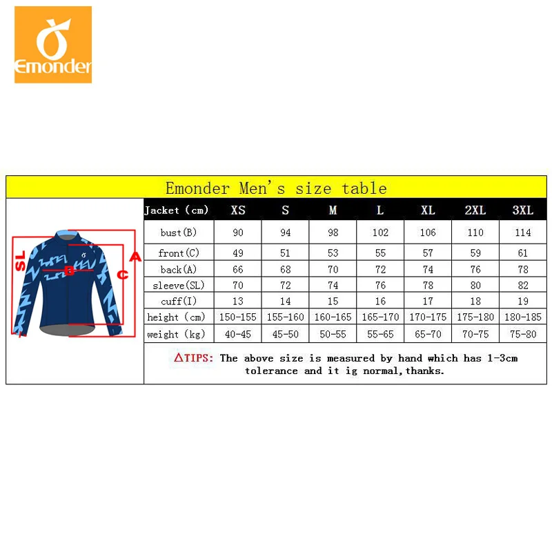 EMONDER Man Women 2019 Pro Cycling Jersey Autumn and winter MTB Bike Wear Bicycle Clothing Mountaineering camping | Спорт и