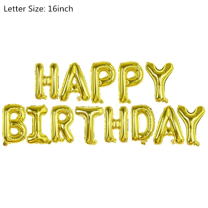 happy birthday1 Динозавр день рождения динозавр фольга конфетти для воздушного шара латексные шары динозавр воздушный шарик Globos дети животные джунгли вечерние украшения - Цвет: happy birthday1