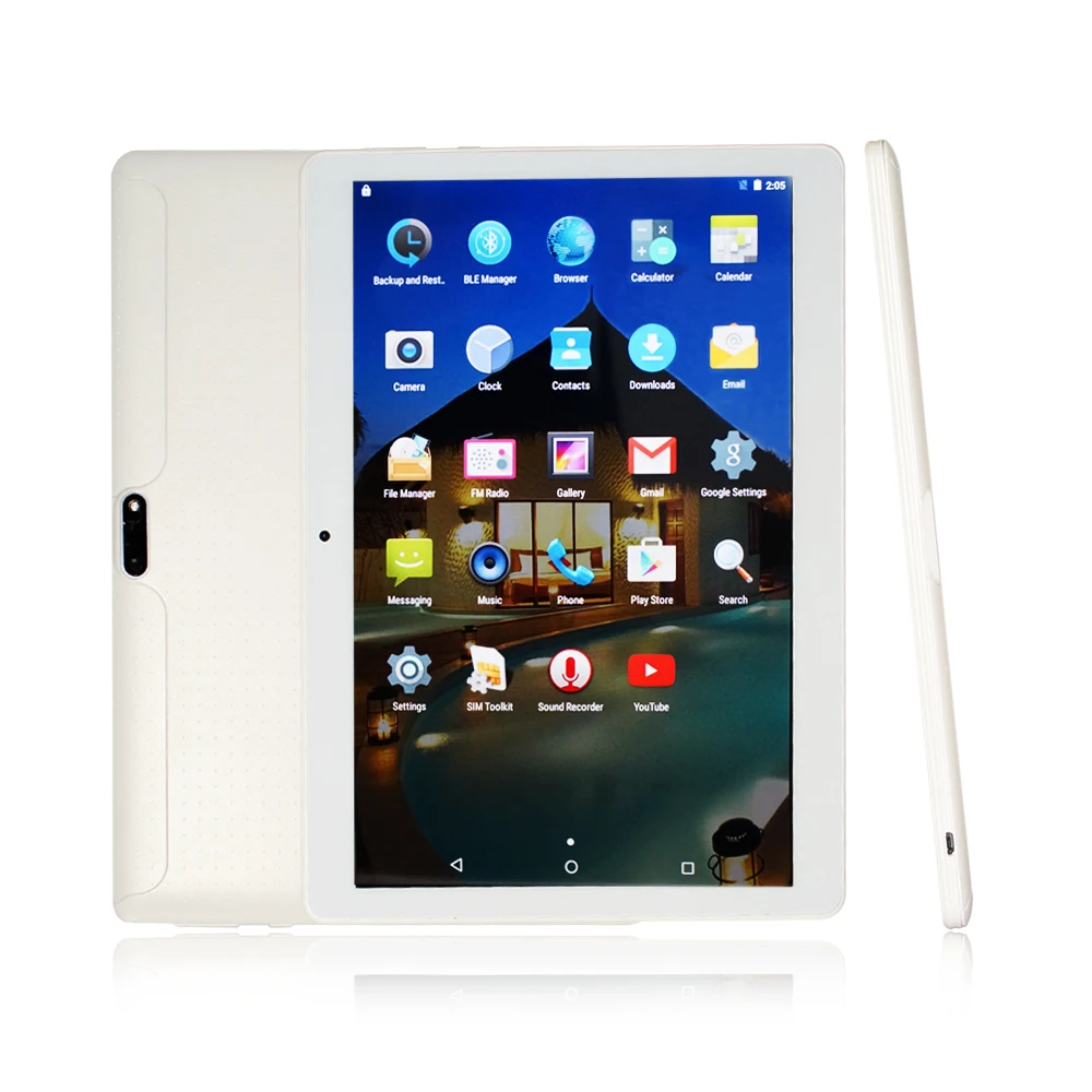 Yuntab 10.1 &quotAndroid 5.1 Планшеты ПК Wi Fi/3G/2 г 1 ГБ + 16 Quad core Сенсорный экран с Bluetooth двойной