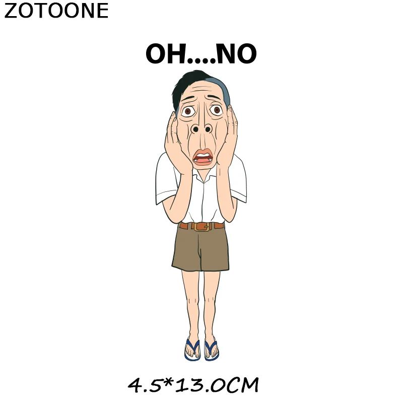 Термонаклейки ZOTOONE с надписью сделай сам термопереводные наклейки для одежды