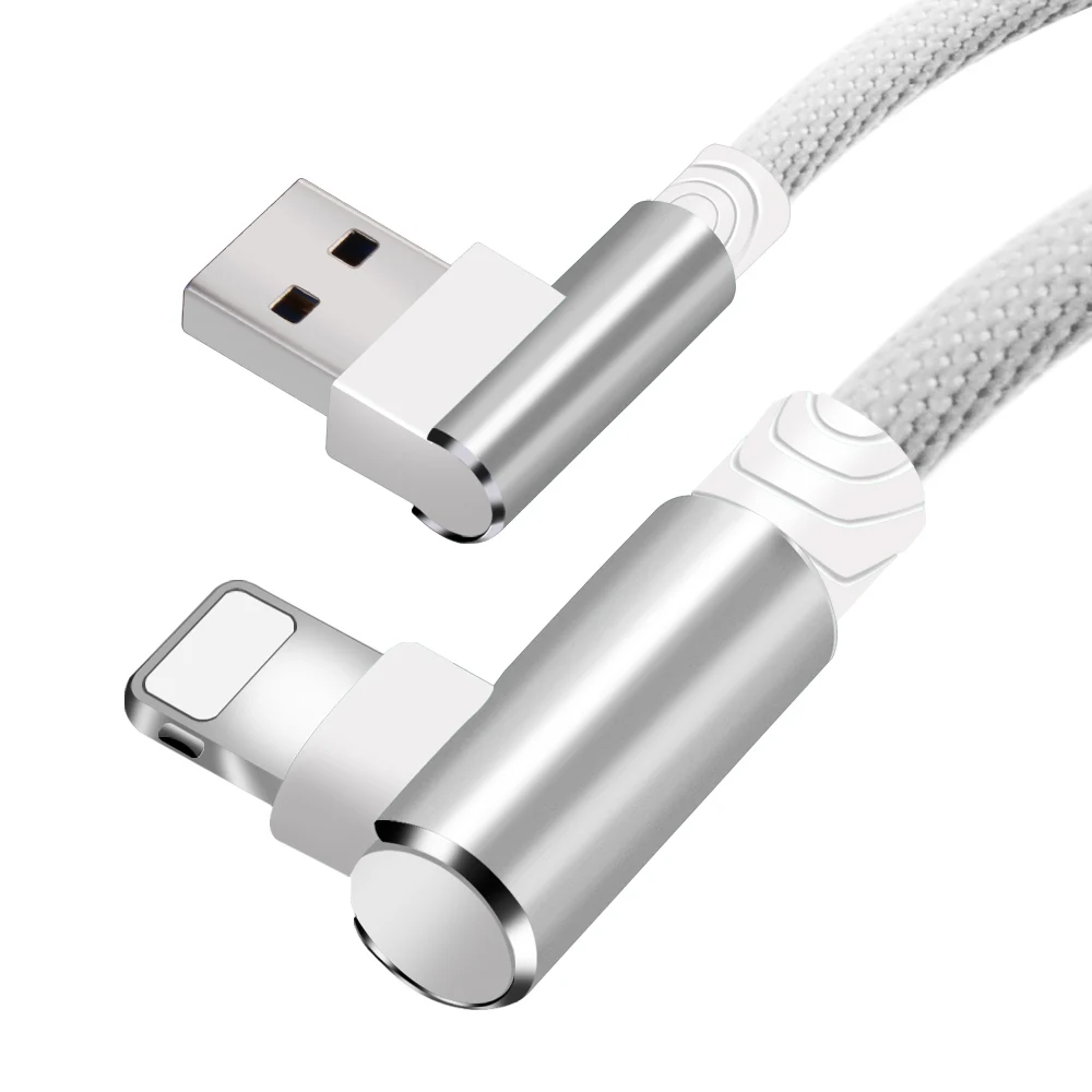 white OLAF usb кабель для iphone Xs max Xr X 8 7 6 plus 6s 5 s plus ipad mini Кабели быстрой зарядки шнур зарядного устройства для мобильного телефона - Цвет: white