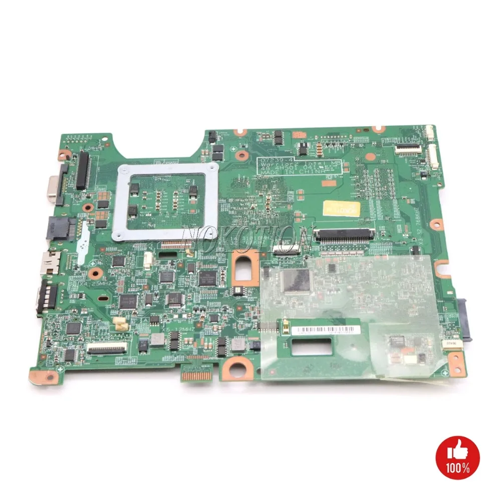 Материнская плата NOKOTION 485218-001 48.4H501.041 для ноутбука HP Compaq G50 CQ50 CQ60 G60 материнская DDR2