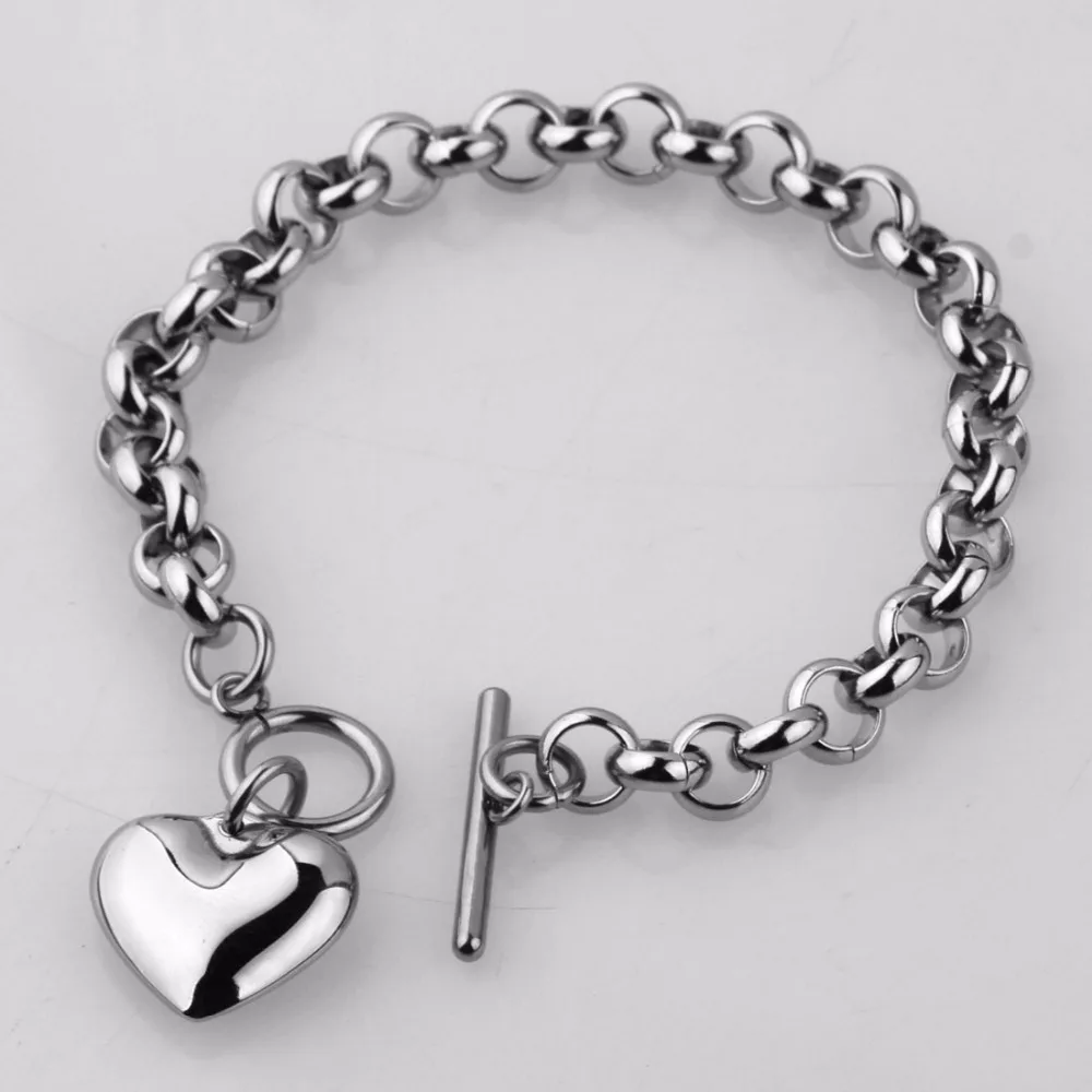 Подарочные наборы ювелирных изделий серебряного цвета для женщин и девочек роло