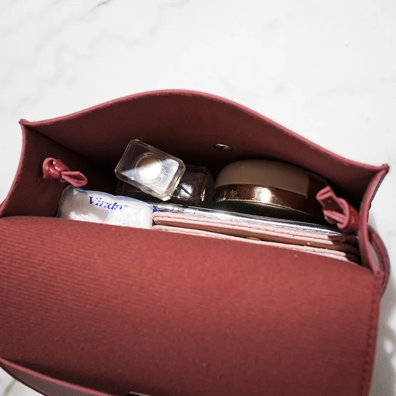 Корейская версия новой минималистичной женской сумки для девочек сумка через