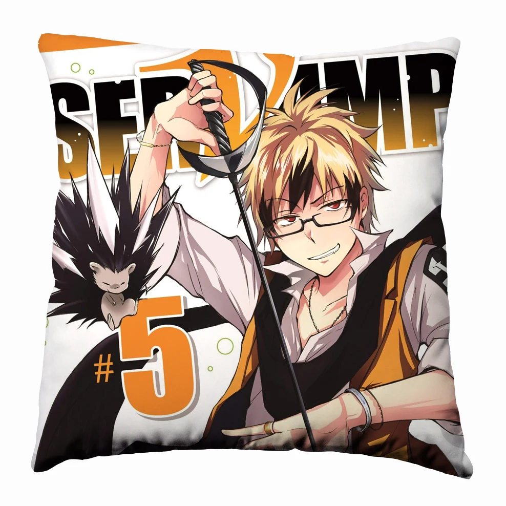 Аниме Манга SERVAMP 40 х см шелковая наволочка чехол для подушки сиденья постельные