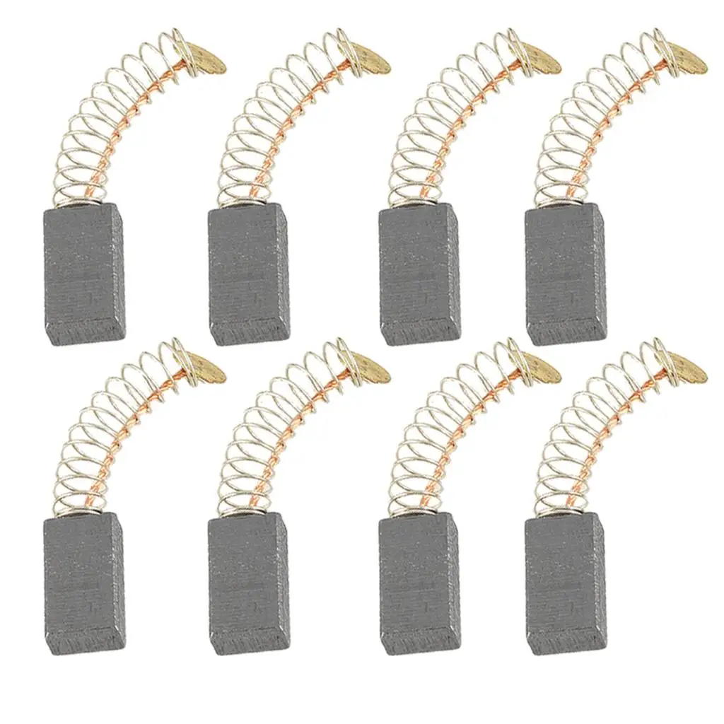 

8 Pcs 5 x 8 x 14mm Carbon Brush Replacement for Electric Angle Grinder