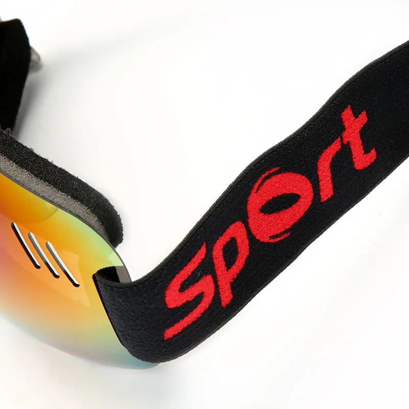 

Ski Goggles Spherical PC Lens Spherical Frameless Anti-fog UV400 Glasses for Men Women Outdoor Sports Skiing Snow Eyewear