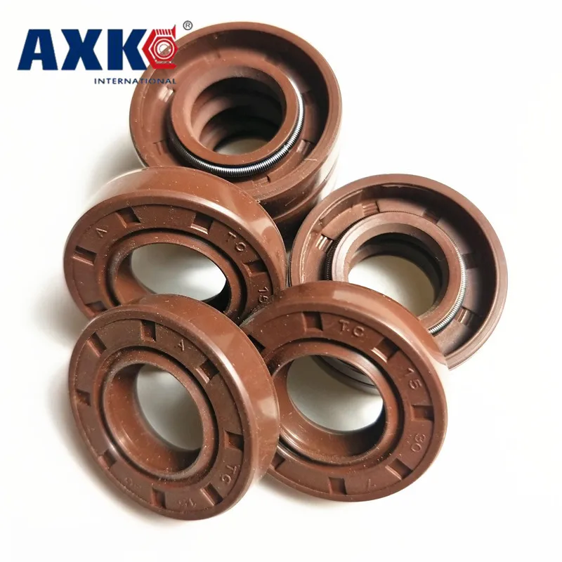 AXK 1PCS 40x80x10 40x90x10/12 Viton FKM Fluorine Rubber Spring Two Lip TC Ring Gasket Radial Shaft Skeleton Oil Seal | Обустройство