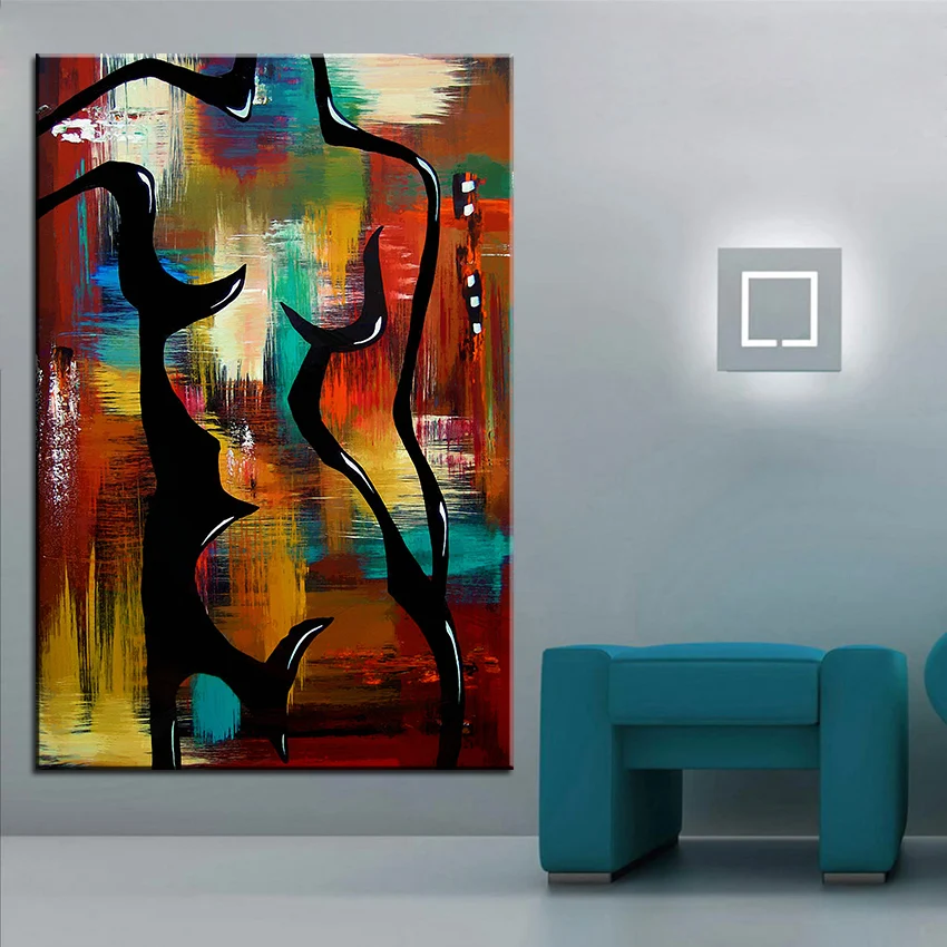 

Large size Printing Oil Painting blender original Wall painting Steampunk Wall Art Picture For Living Room painting No Frame