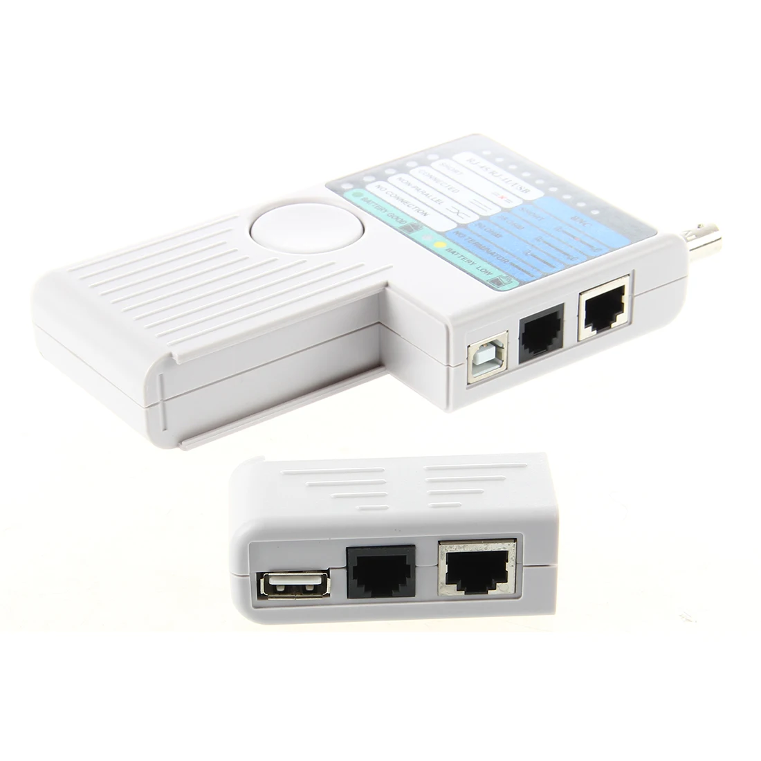 4 в 1 RJ11 RJ45 USB BNC для сети Ethernet LAN телефонный кабель тестер | Компьютеры и офис