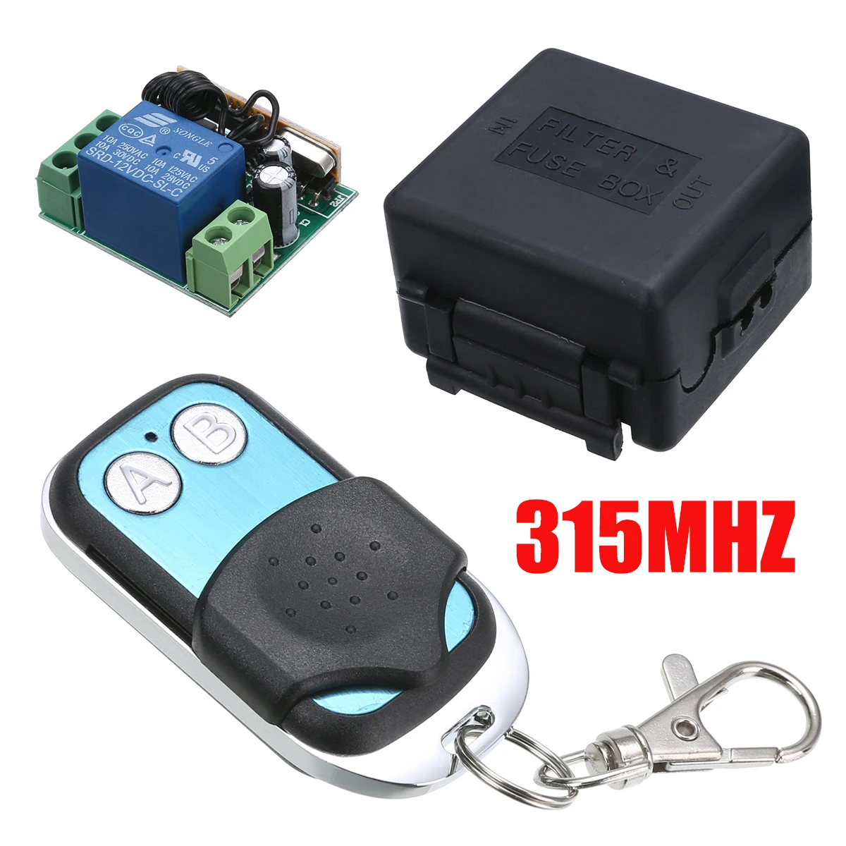 Mayitr DC12V 2CH 315MHZ беспроводной пульт дистанционного управления Профессиональный