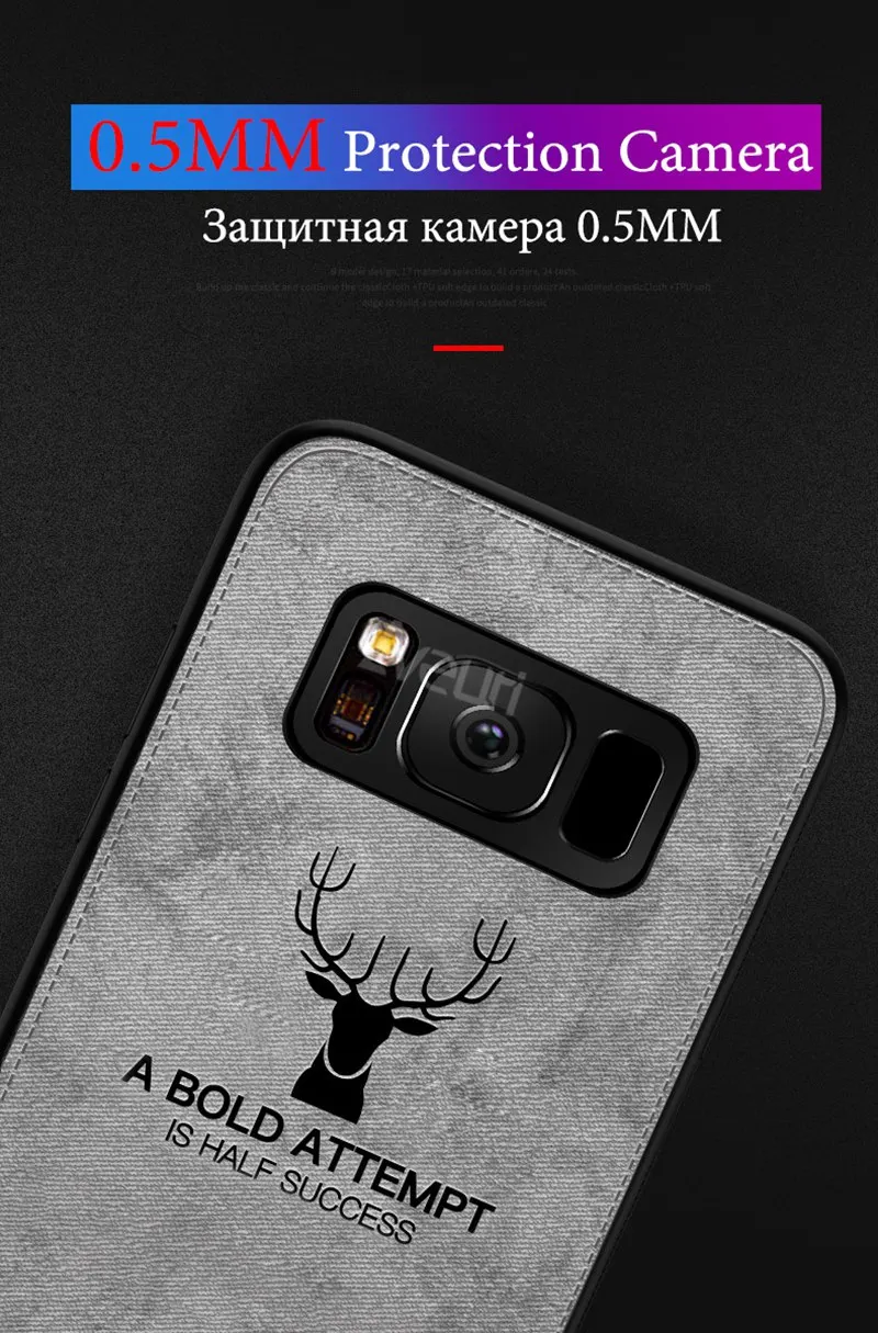 Чехол для samsung Galaxy S6, S7 Edge, S8 Plus, S9 Plus, PC, кожа, ткань, задняя крышка, чехол для samsung Note 8, 9, Coque