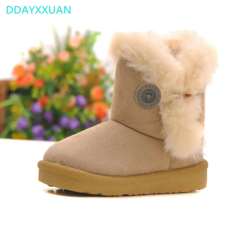 Детские ботинки новинка 2017 брендовые Нескользящие популярные резиновые для