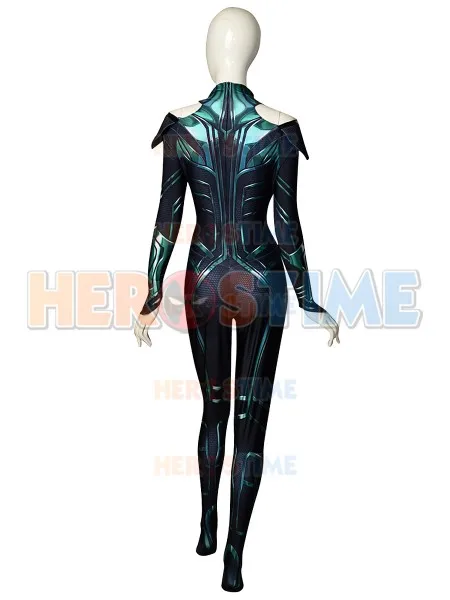 Высококачественный костюм для косплея из лайкры и спандекса с принтом Hela of Thor