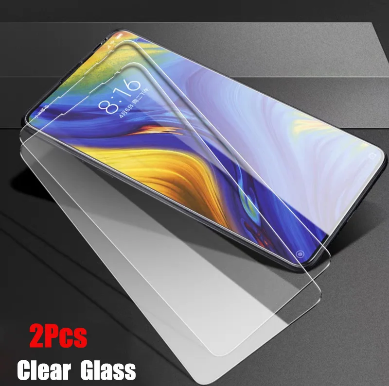 2 шт./лот, полностью закаленное стекло для xiaomi mi X 3, защита экрана 9 H, 2.5D, против Blu-ray, закаленное стекло для xiaomi mi x3 - Цвет: 2pcs  HD glass