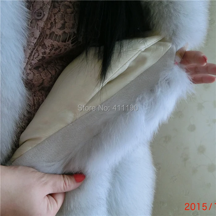 Мех Sarcar женская зимняя шуба из натурального Лисьего меха с капюшоном 75 см длинная меховая женская куртка Толстая цельная Кожа натуральная лисий мех пальто