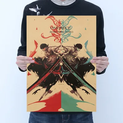 Аниме цельный Луффи стикер s для спальни гостиной хорошо домашняя наклейка Зоро