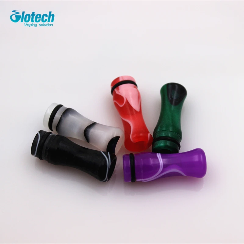 Glotech электронные сигареты акриловые капельные наконечники красочные рот 510 капельный наконечник E для RDA RBA испаритель