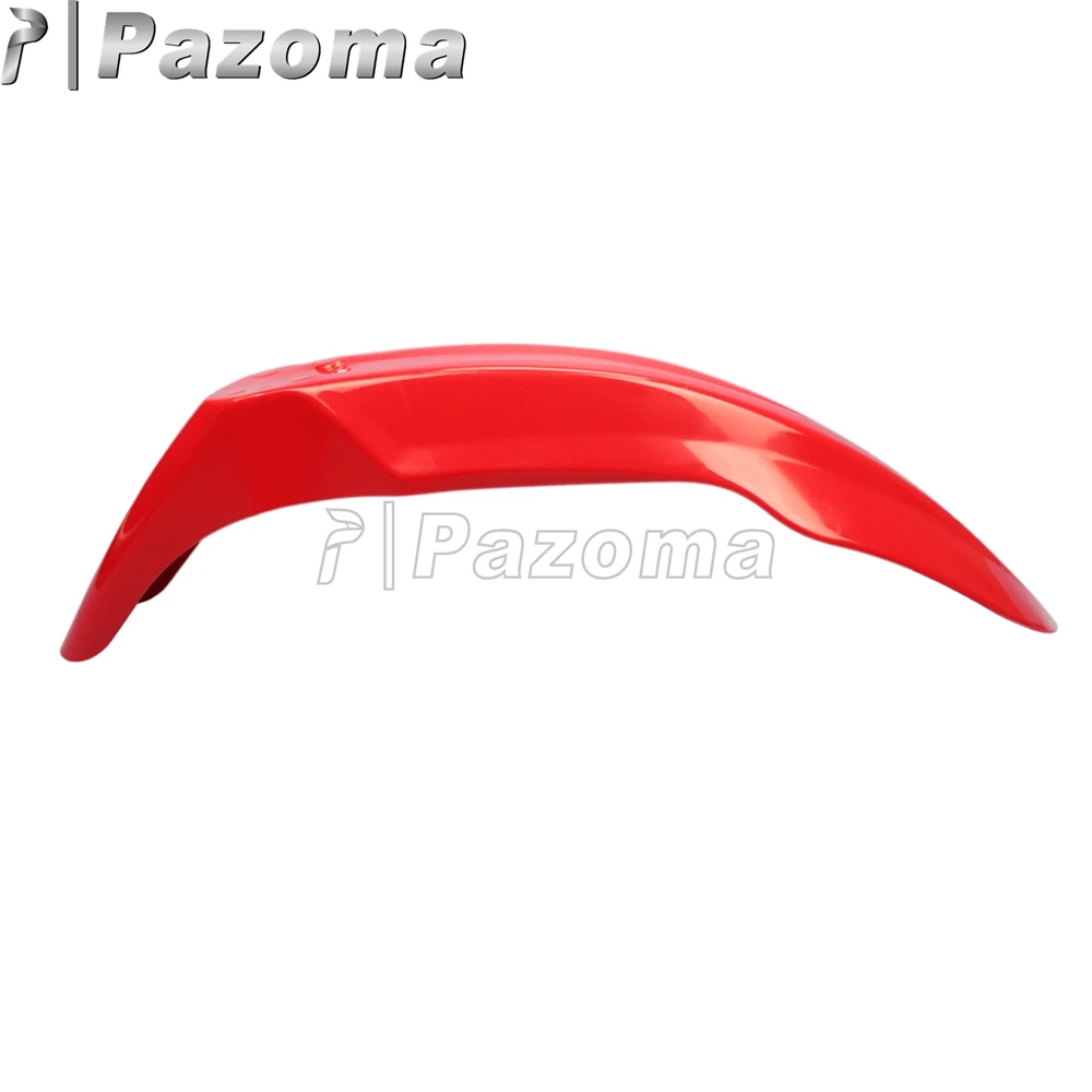 PAZOMA Dirt Bike красное универсальное пластиковое брызговик для мотоцикла переднее