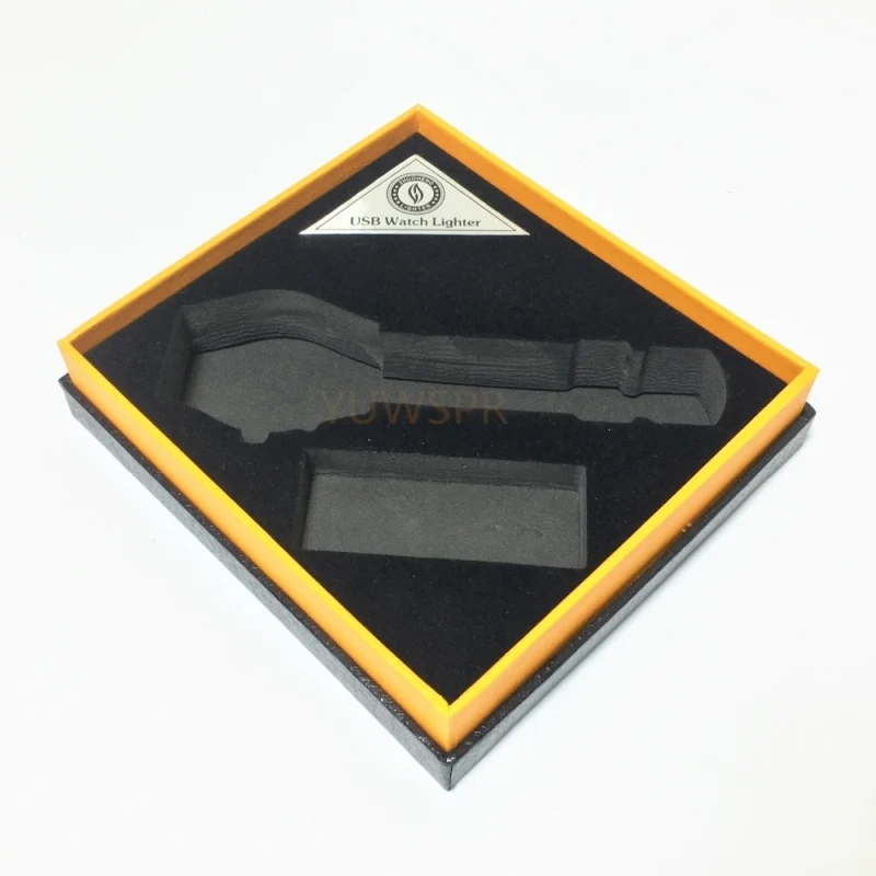 gold Zhuoheng Зажигалка коробка для часов Подарочная коробка - Цвет: gold