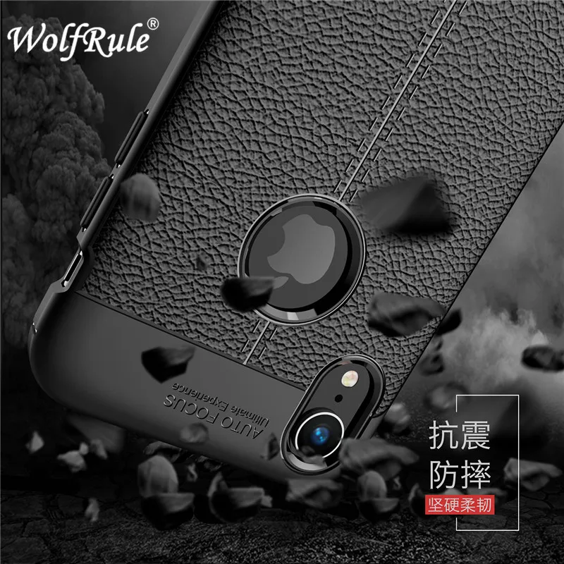 Чехол wolfrole для Iphone XR противоударный Роскошный кожаный чехол из ТПУ телефона